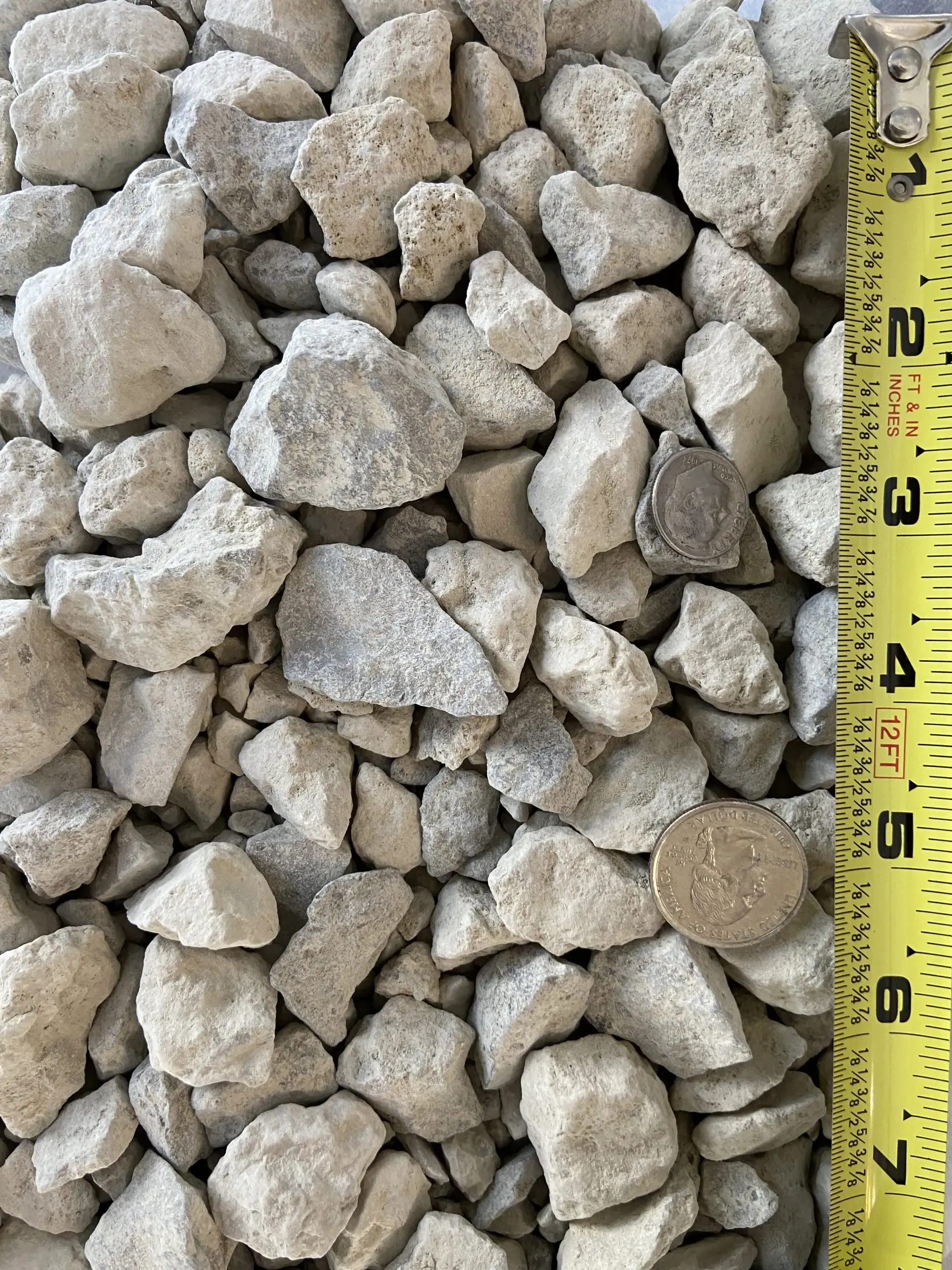 image of one-inch clean rock